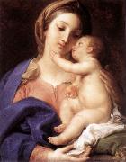 BATONI, Pompeo Madonna and Child  ewgdf oil on canvas